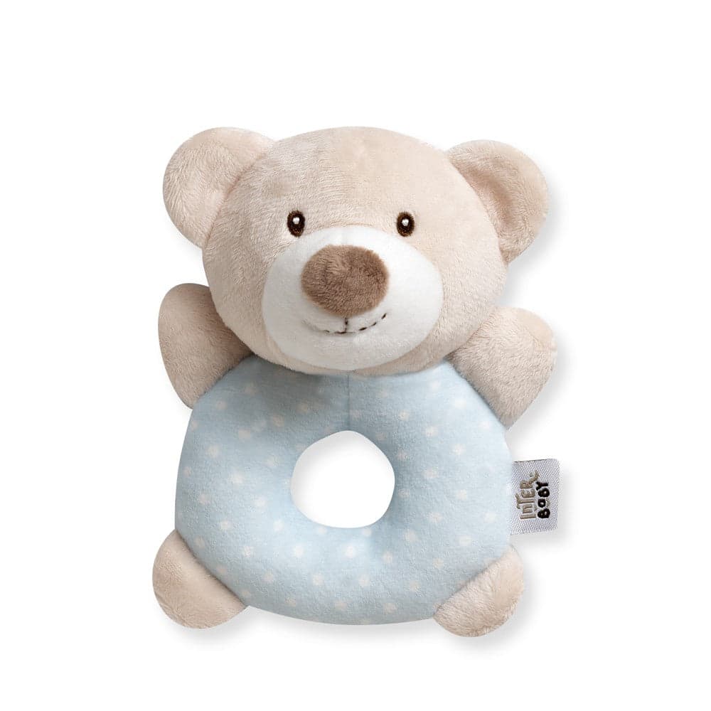 Chocalho Ursinho Azul Interbaby