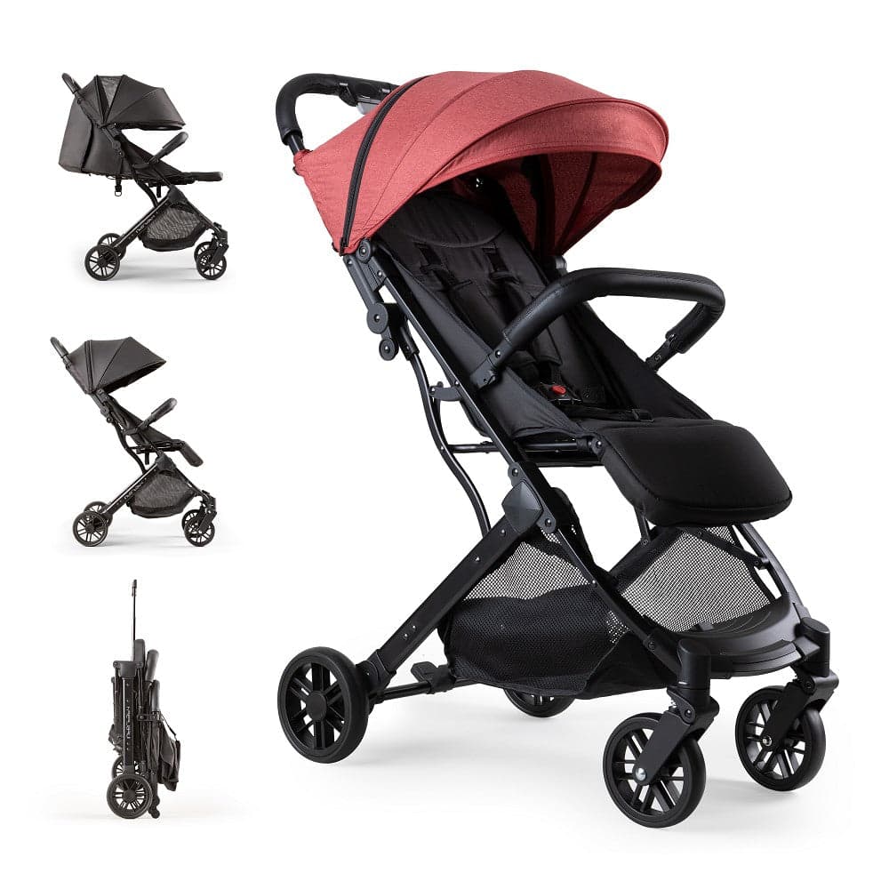 Interbaby Carrinho de Passeio Minimum Space Plus Vermelho