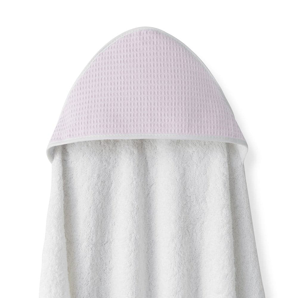 Toalha de banho 100X100 Algodão Nido De Abeja Rosa Interbaby