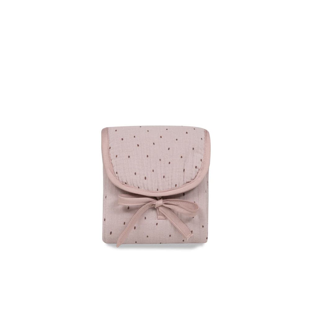 Interbaby Muda Fraldas 45X75 cm Algodão+plástico Puntos Rosa Escuro