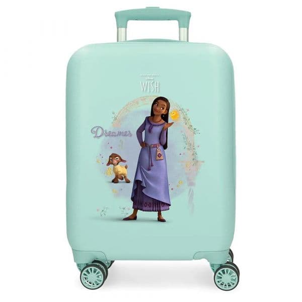 Disney Mala Com Rodinhas Wish Dreamer 50 Cm 33l Blue One Size