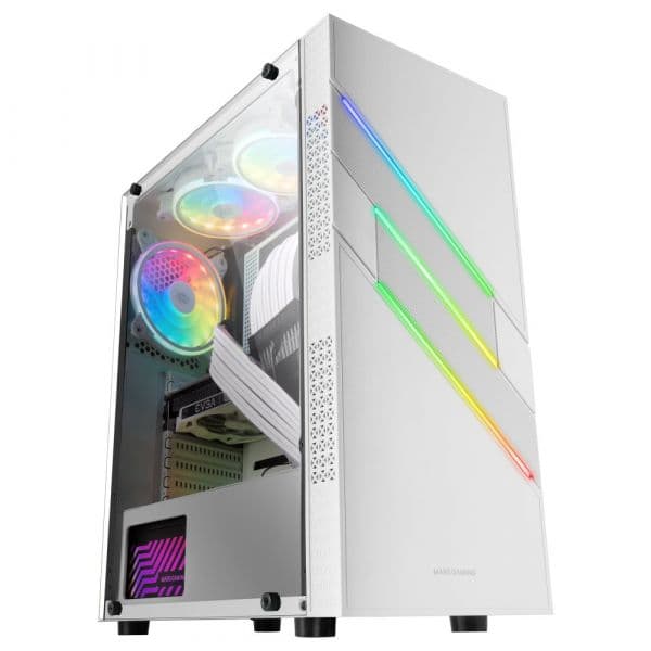 Mars Gaming MCU3 XL ARGB Branca - MCU3W