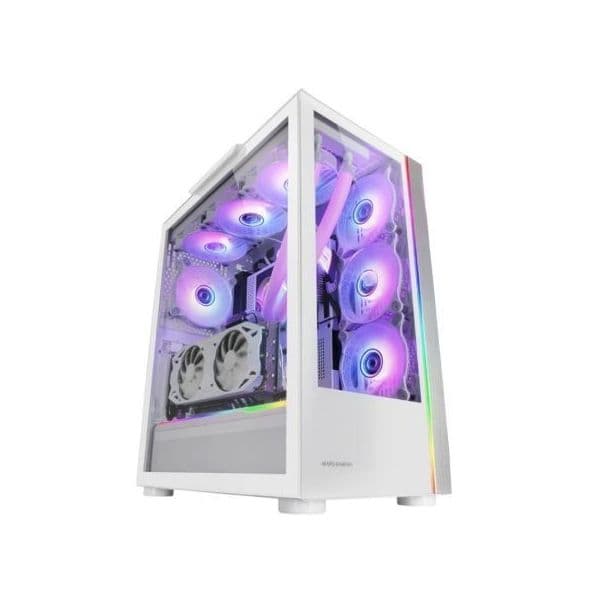 Mars Gaming MC-ULTRA XXL ARGB E-ATX Vidro Temperado Branca