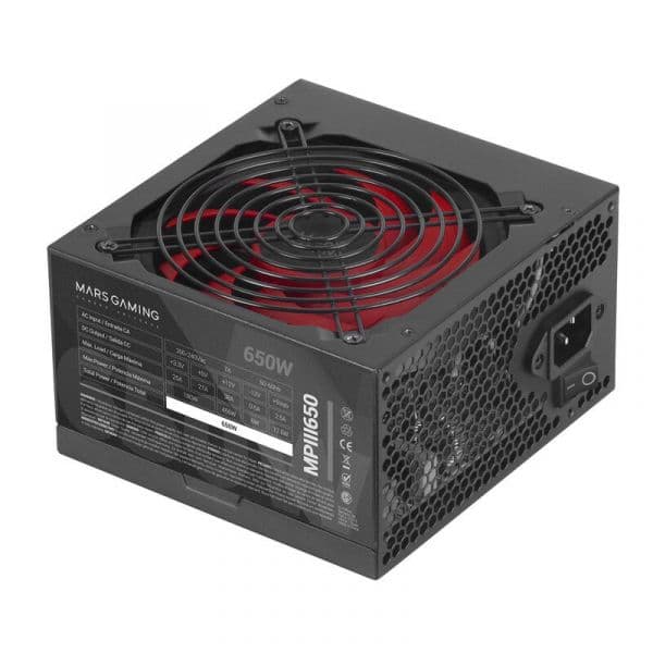 Mars Gaming Fonte de Alimentação 650W - MPIII650