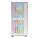 Mars Gaming MC-VAULT Caixa Gaming ATX com 4x Ventoinhas ARGB 12cm, Mesh e Vidro Temperado Branca