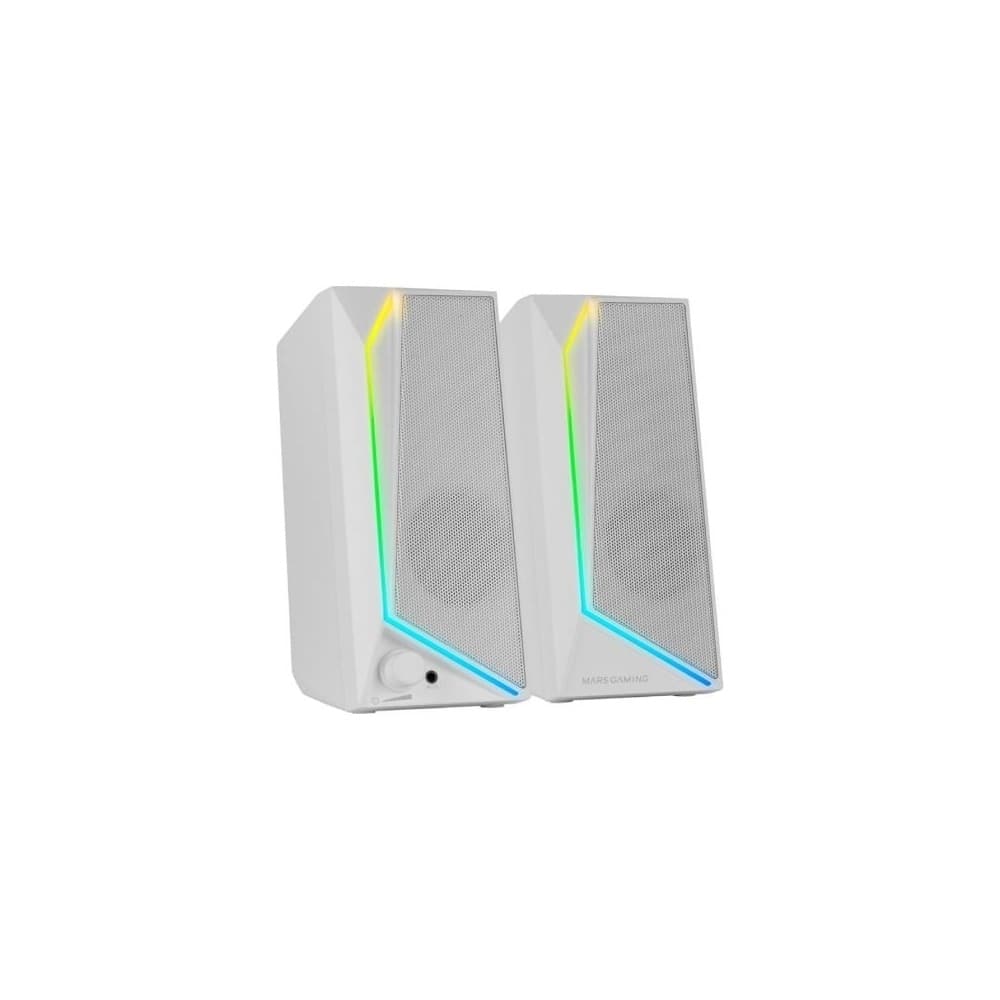 Mars Gaming Colunas MS72 RGB 2.0 15W Brancas