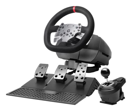 Mars Gaming Kit MWH-RSX (Base Volante /Volante /Pedais /Mudanças) (PC/PS4/Xbox Series S/X) - MWHRSX