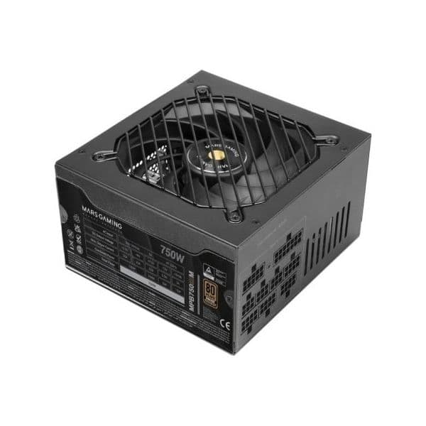 Mars Gaming MPB750SIM 80Plus Bronze Preta