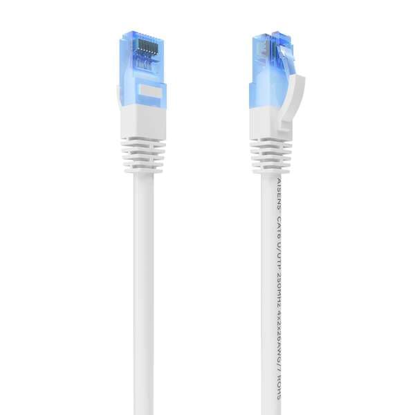 Aisens A135-0822 Cabo de Rede RJ45 CAT.6 UTP AWG26 CCA 3.0m Branco