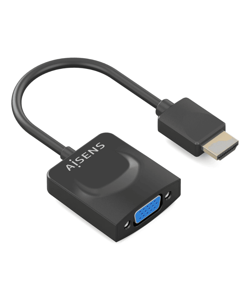 Conversor Aisens A122-0947 HDMI para VGA 15cm Preto