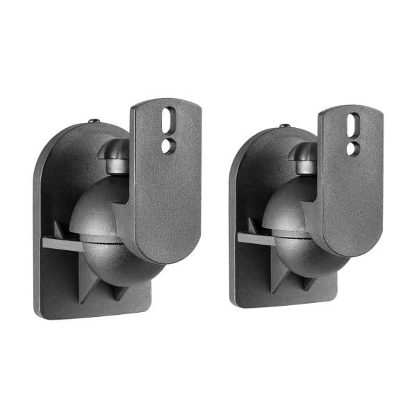 AISENS Suporte de Parede Universal Giratório e Inclinável para Colunas SPK06U-423 Preto