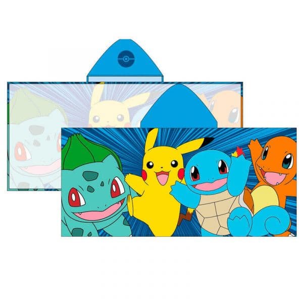Nintendo Poncho Toalha Microfibra Pokémon