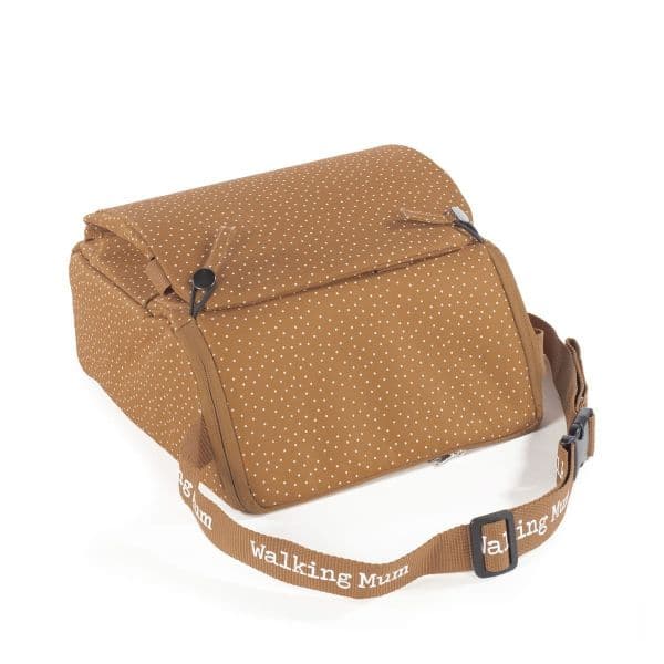 Walking Mum Cadeira de Papa Portátil Poppy Dots Cinnamon