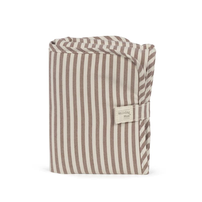 Walking Mum Muda Fraldas Praliné Stripes Moka