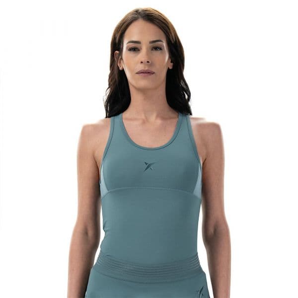 Drop Shot Brisa Sleeveless T-shirt Verde L Mulher