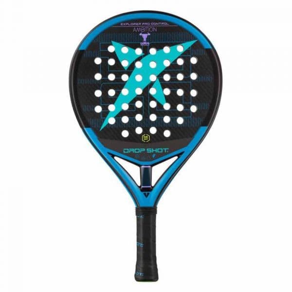 Drop Shot Raquete de Padel Explorer Pro Control Azul 360-370 gr