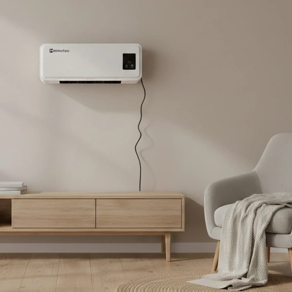 Aquecedor elétrico Muro 2000W