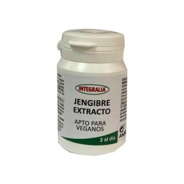 Integralia Extrato de Gengibre Vegano 60 Cápsulas
