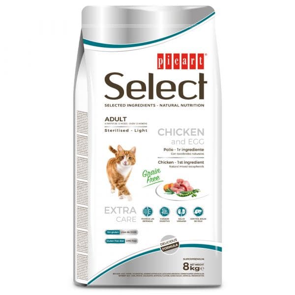 Picart Select Cat Sterilized Chicken 800g