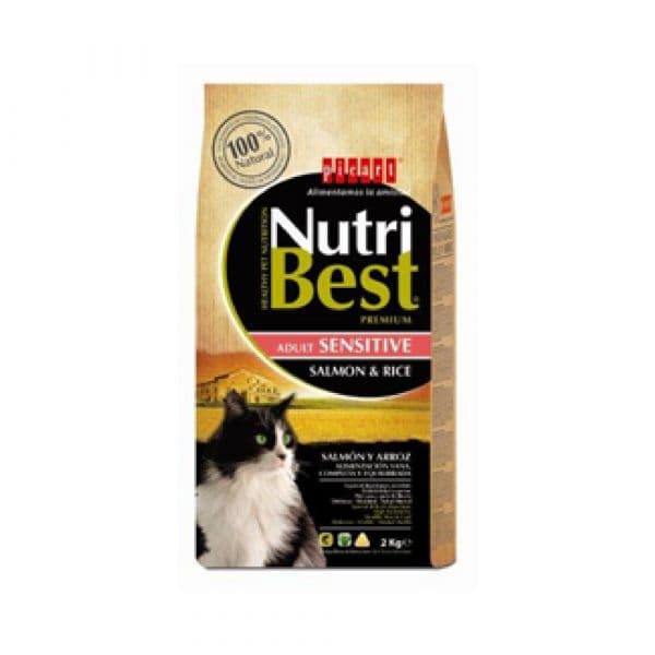 Picart Nutribest Adult Sensitive Salmon & Rice Cat 2Kg