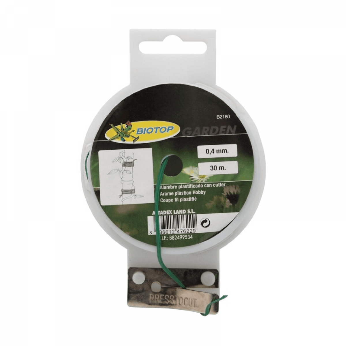 Arame Hoby Plastificado 0,4Mm 30Mt 0,4MM 30MT - 0132127