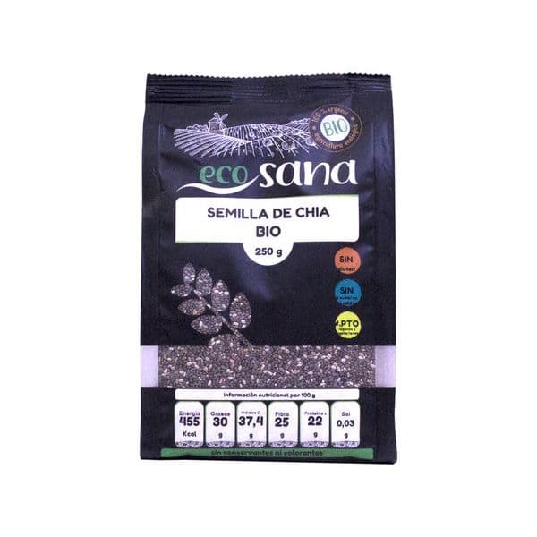 Ecosana Sementes de Chia Bio 250g