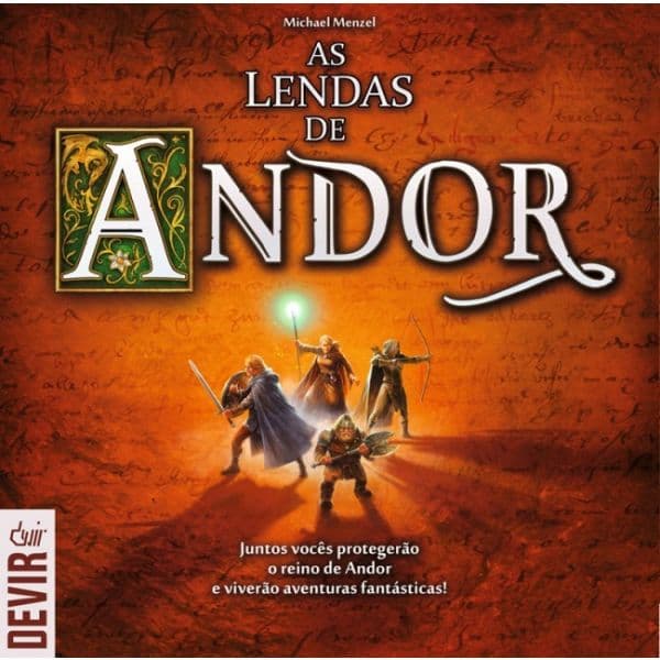 Devir Jogo Tabuleiro As Lendas de Andor
