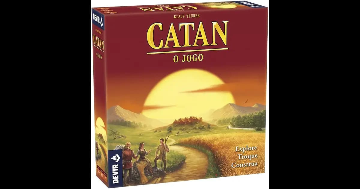 Devir Jogo Tabuleiro Catan - Descobrir os Segredos da Ilha