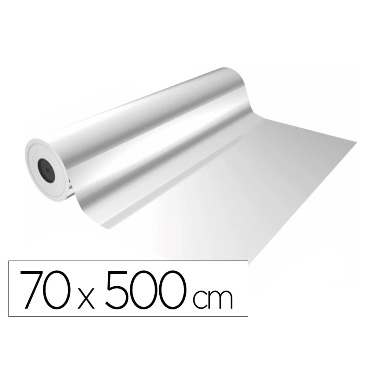 Papel fantasia basika polipropileno transparente bobine largura 70 cm comprimento 50 m