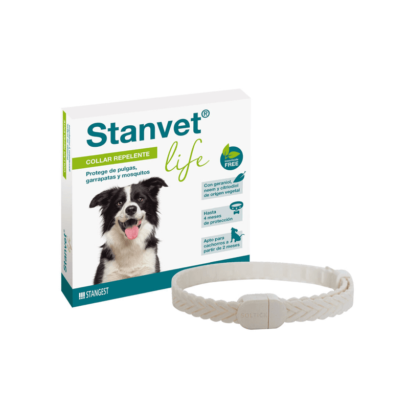 Stangest Stanvet Life Coleira Antiparasitária para Cães 60 cm
