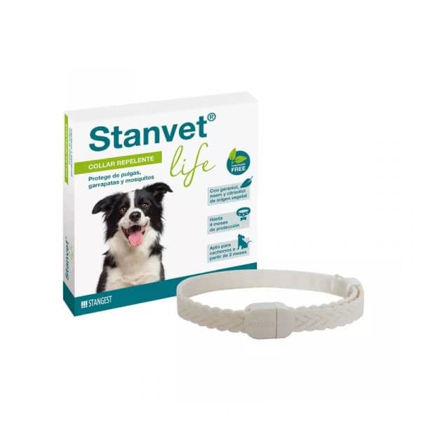 Stangest Stanvet Life Coleira Antiparasitária para Cães 60 cm