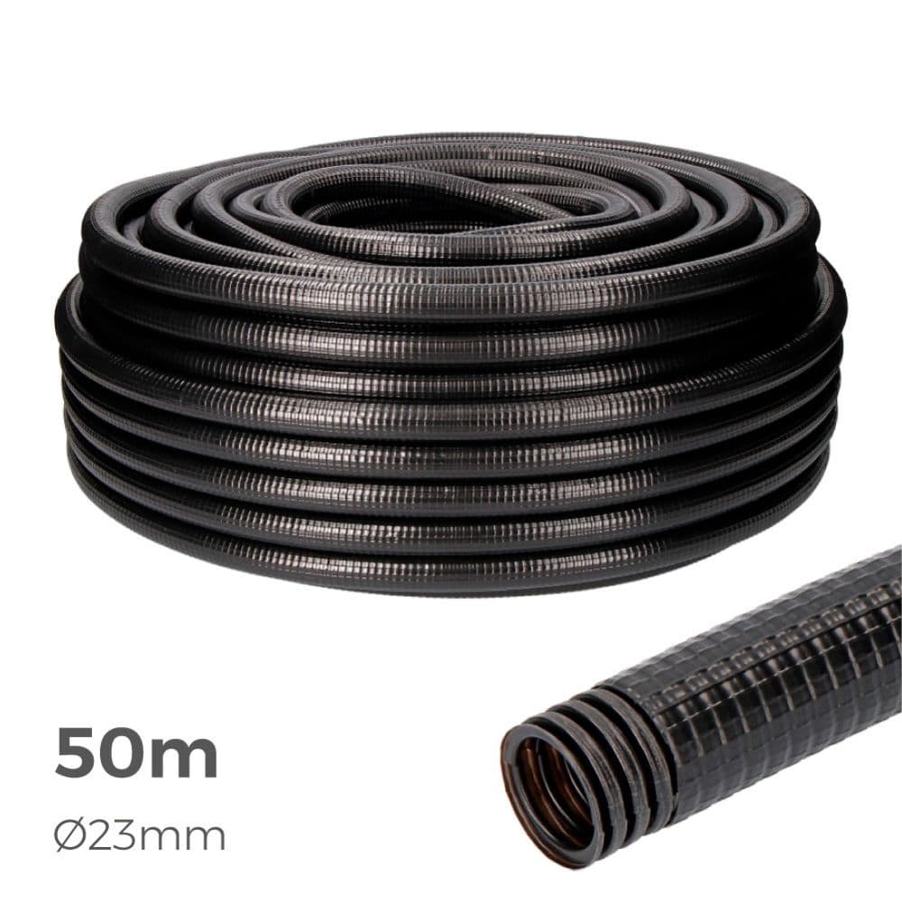 TUBO ANELADO FERROPLAST EXTERIOR 23MM CE M-32 EURO/M