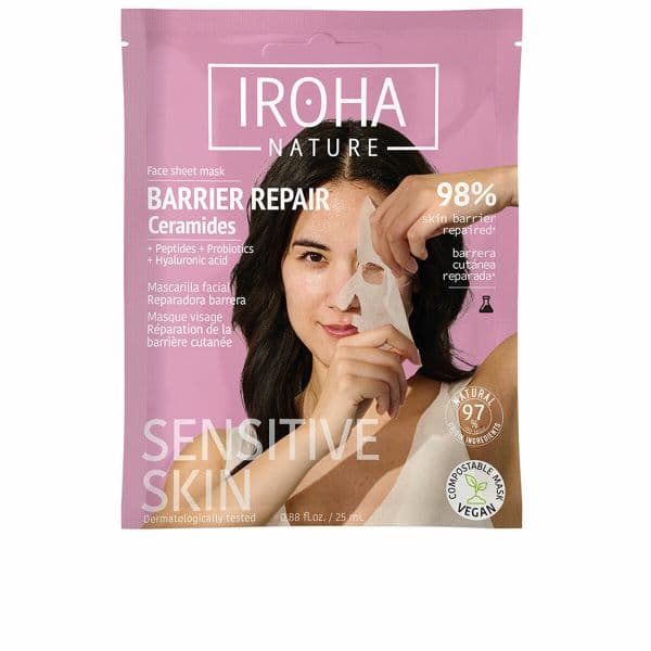 Iroha Nature Barrier Repair Máscara Facial Pele Sensível