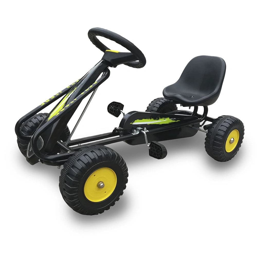 Carro com pedais Go-Kart Black