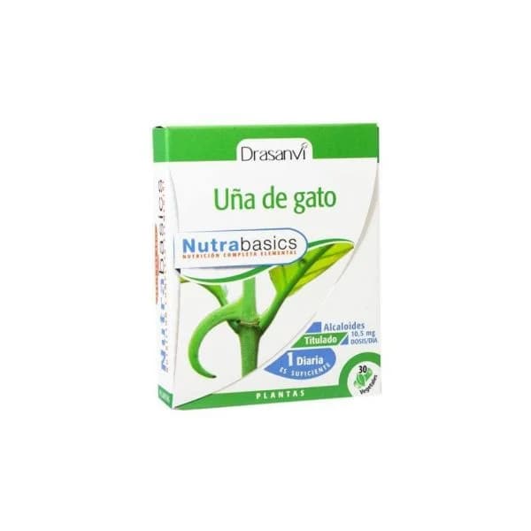 Drasanvi Nutrabasics Unha de Gato 30 Cápsulas