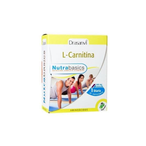 Drasanvi Nutrabasics L-Carnitina 48 Cápsulas Vegetais