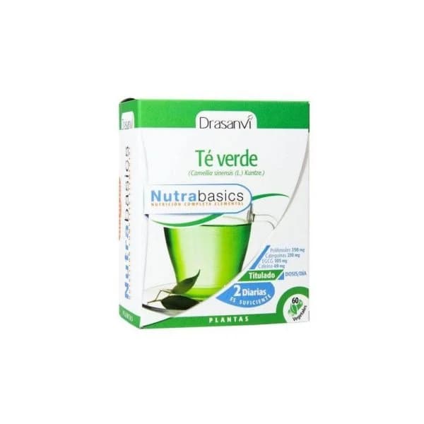 Drasanvi Nutrabasics Chá Verde 60 Cápsulas