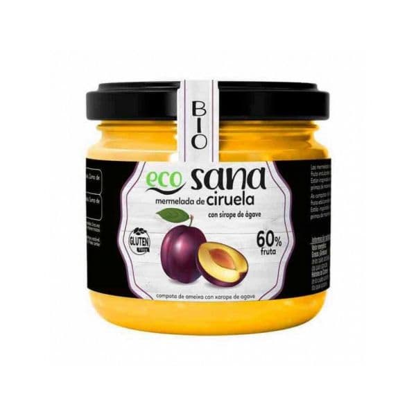 Ecosana Compota Extra Ameixa Sem Açúcar Bio 260 g