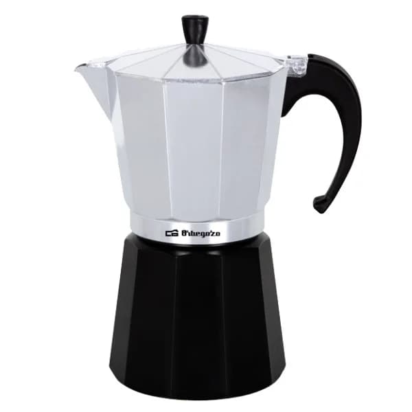 Orbegozo Cafeteira de Alumínio (3 Chávenas) Prateado/preto - KFM330
