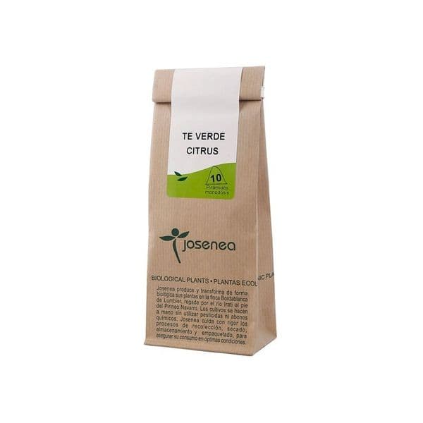 Josenea Chá Verde com Menta Kraft 10 Saquetas (chá Verde Hortelã Verde)