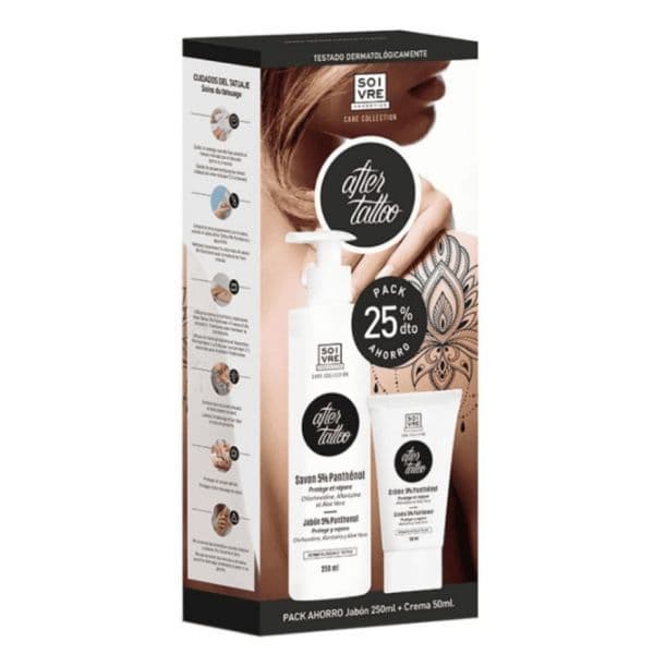 Inovederm Pack Tattoo Sabão 250ml + Creme 50ml