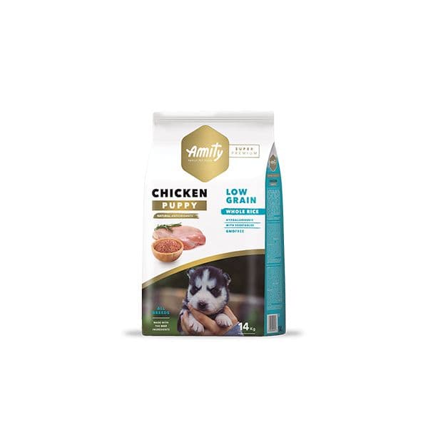 Amity Super Premium Low Grain Puppy Chicken 14Kg