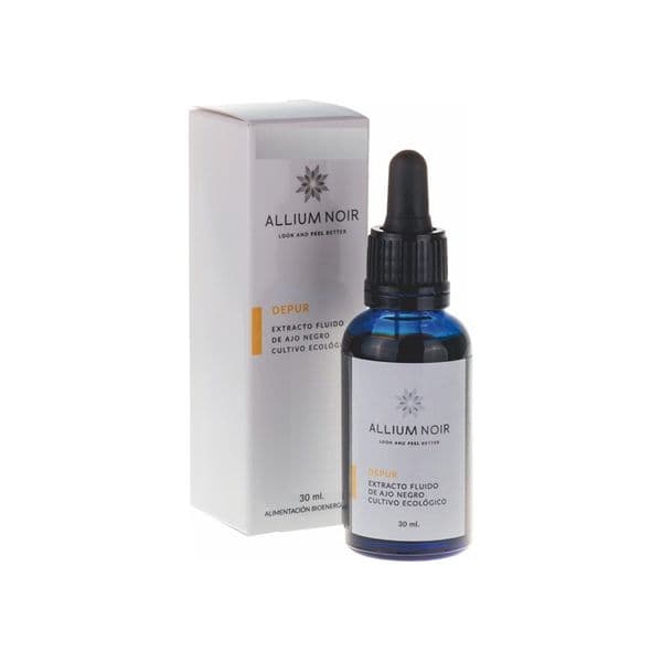 Allium Noir Depuração, Drenagem e Eliminação de Extrato de Alho Preto Orgânico 30ml