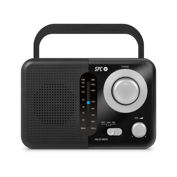 SPC Rádio 4590n Am/fm 0,8w Black