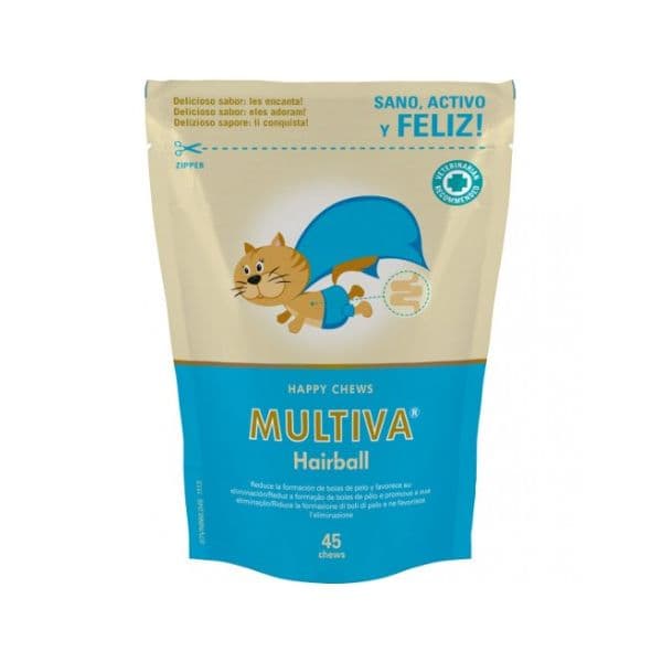 Multiva Hairball Cat 45 Comprimidos
