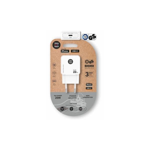 Tech One Carregador TEC2220 20W White