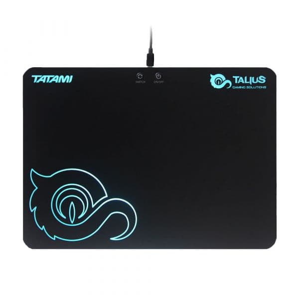 Talius Tapete de Rato Tatami RGB (Preto) - TAL-TATAMI