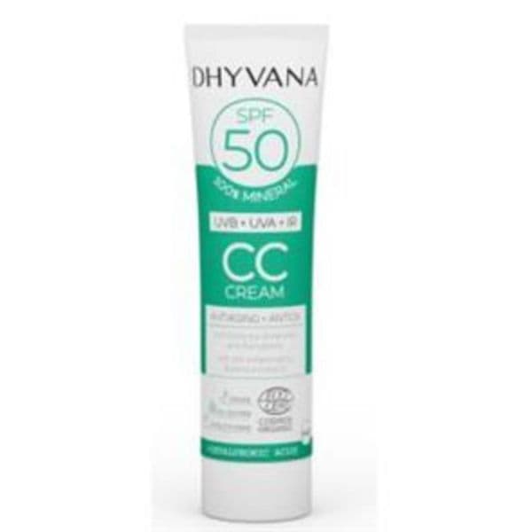 Protetor Solar Dhyvana SPF50 Color com Ácido Hialurônico 50ml