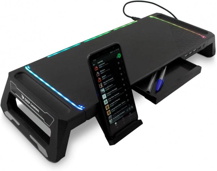 Deep Gaming DG-MOB-06 montagem e suporte para monitores Preto Sec