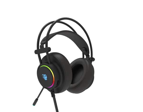 AURICULARES + MICRO COOLBOX DEEPLIGHTING GAMING NEGRO